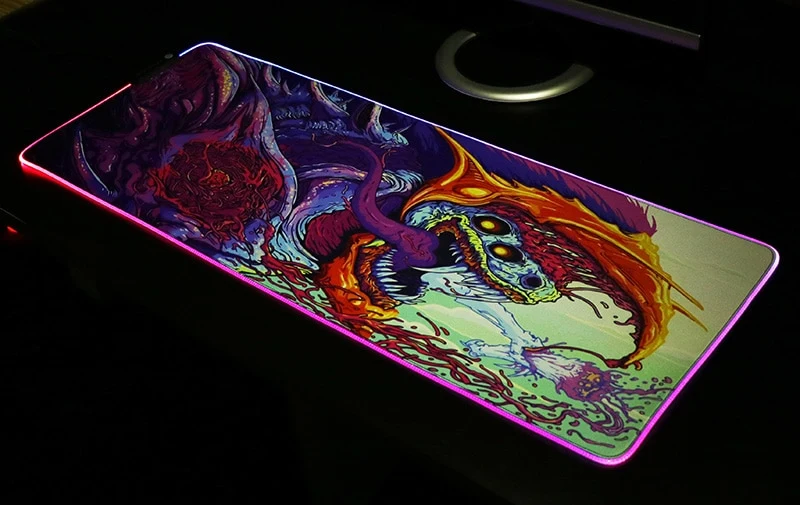 Helldemon RGB LED Mousepad