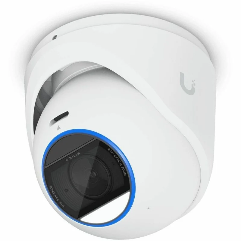 Caméra réseau Ubiquiti G6 Pro 8 mégapixels 4K - Couleur - Tourelle - Blanche UVC-G6-PRO-TURRET-W