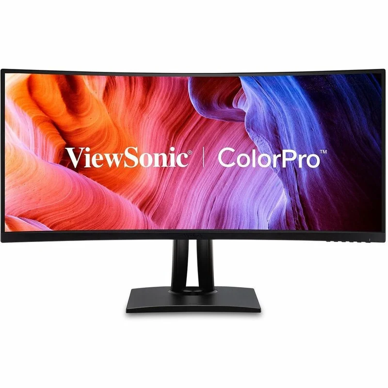 Moniteur LED incurvé ViewSonic ColorPro VP3456A 34" UW-QHD - Format 21:9 - Noir VP3456A