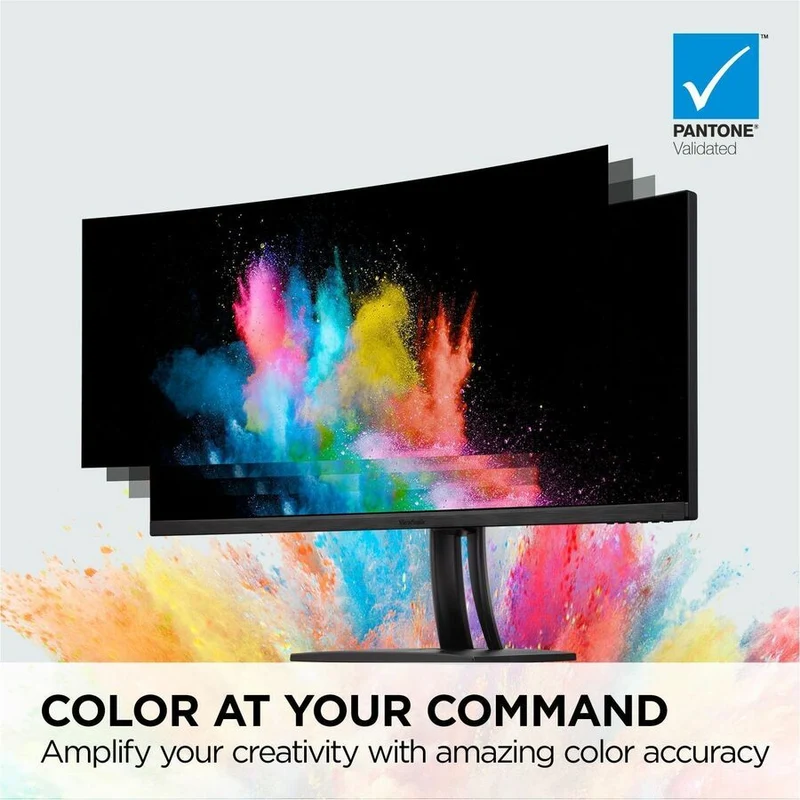 Moniteur LED incurvé ViewSonic ColorPro VP3456A 34" UW-QHD - Format 21:9 - Noir VP3456A