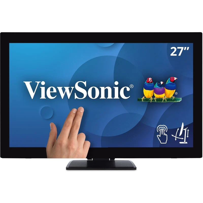 Moniteur tactile LCD ViewSonic TD2760 de 27 pouces (56 cm) - Format 16:9 - Temps de réponse : 6 ms TD2760