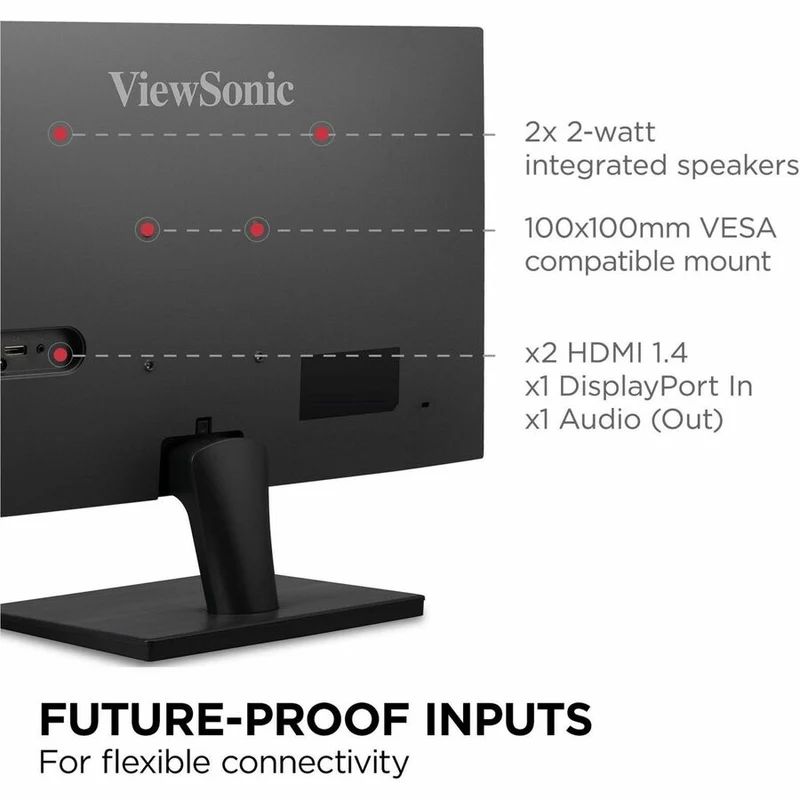 Moniteur LED ViewSonic Value VA2715-2K-MHD 27" WQHD - Format 16:9 - Noir VA2715-2K-MHD