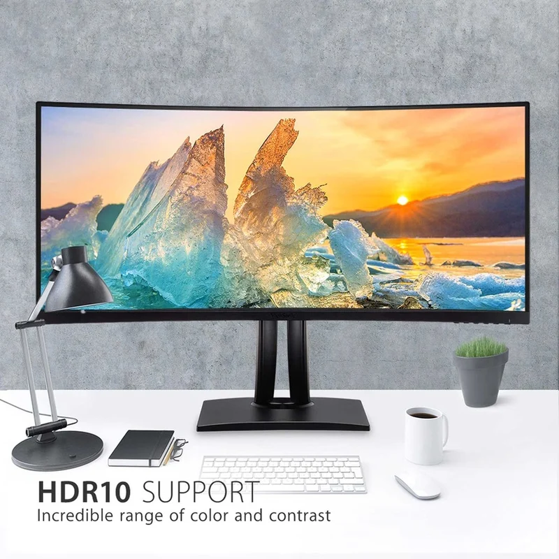 Moniteur LED incurvé ViewSonic ColorPro VP3881a 38" UW-QHD+ - Format 21:9