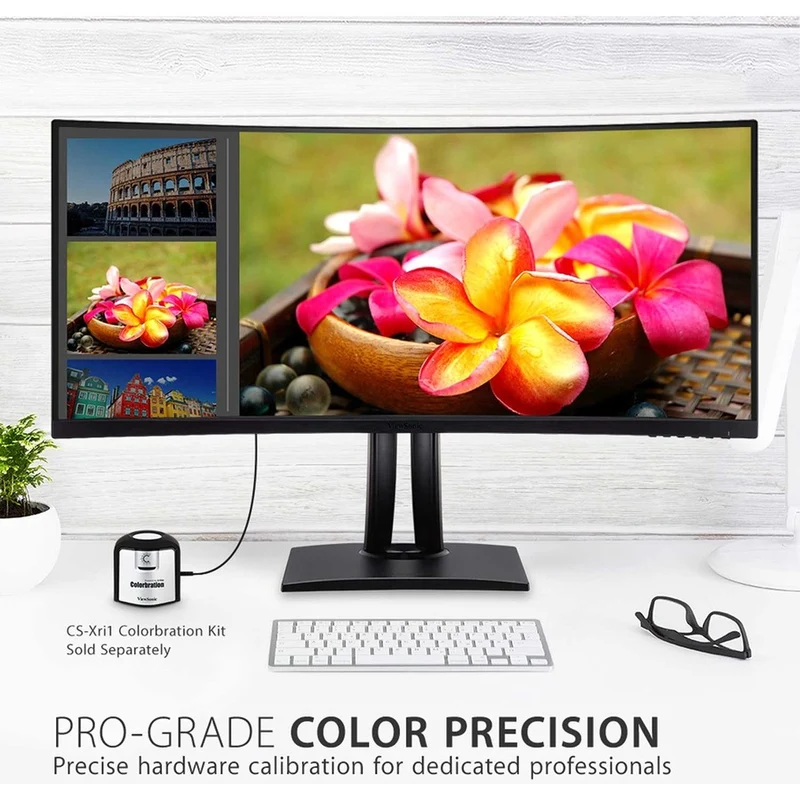 Moniteur LED incurvé ViewSonic ColorPro VP3881a 38" UW-QHD+ - Format 21:9