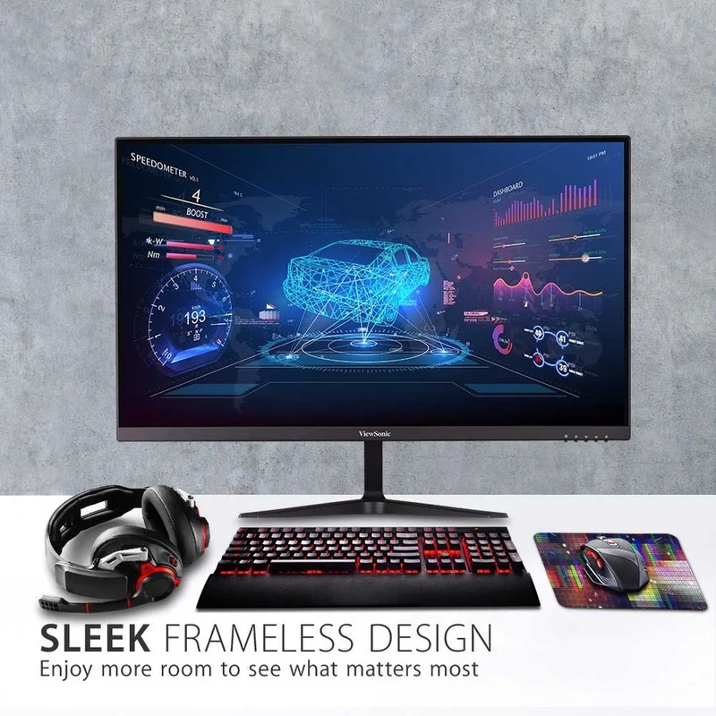 Moniteur LED Full HD 27 pouces ViewSonic Entertainment VX2718-P-MHD - Format 16:9 - Noir