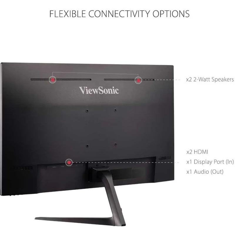 Moniteur LED Full HD 27 pouces ViewSonic Entertainment VX2718-P-MHD - Format 16:9 - Noir