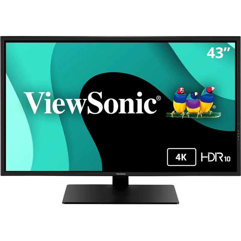 Moniteur LED 4K UHD ViewSonic Entertainment VX4381-4K de 43 pouces (109 cm) - Format 16:9 - Noir VX4381-4K