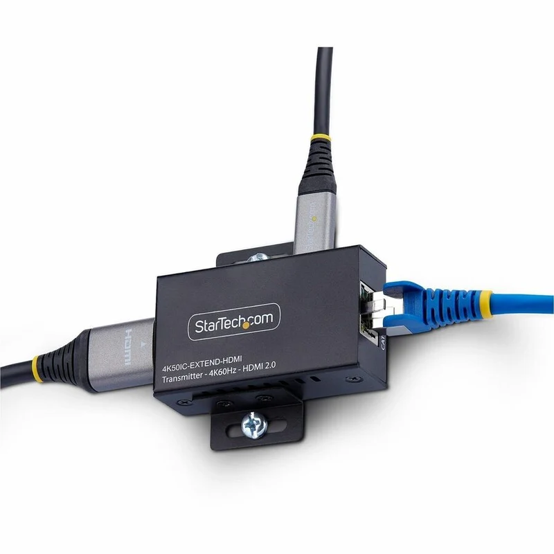 Prolongateur HDMI StarTech.com sur câble CAT5e/CAT6, 4K 60 Hz, portée jusqu'à 60 m (200 pi), kit émetteur-récepteur, alimentation par câble 4K50IC-EXTEND-HDMI