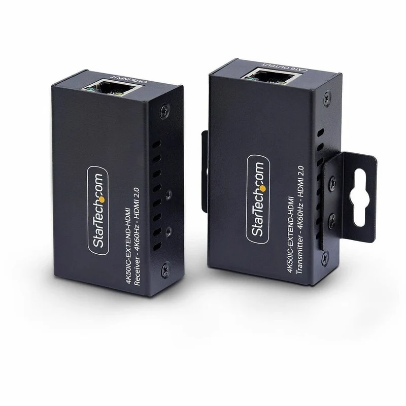 Prolongateur HDMI StarTech.com sur câble CAT5e/CAT6, 4K 60 Hz, portée jusqu'à 60 m (200 pi), kit émetteur-récepteur, alimentation par câble 4K50IC-EXTEND-HDMI