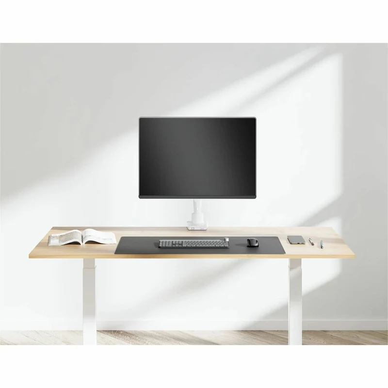 Bras de fixation Amer Mounts HYDRA1B-W (V2) pour moniteur, écran plat et écran incurvé - Blanc HYDRA1B-W