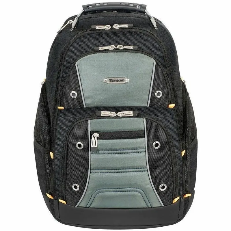 Étui de transport robuste Targus Drifter II TSB239US (sac à dos) pour ordinateur portable 17 pouces - Noir/Gris - Conforme à la norme TAA TSB239US