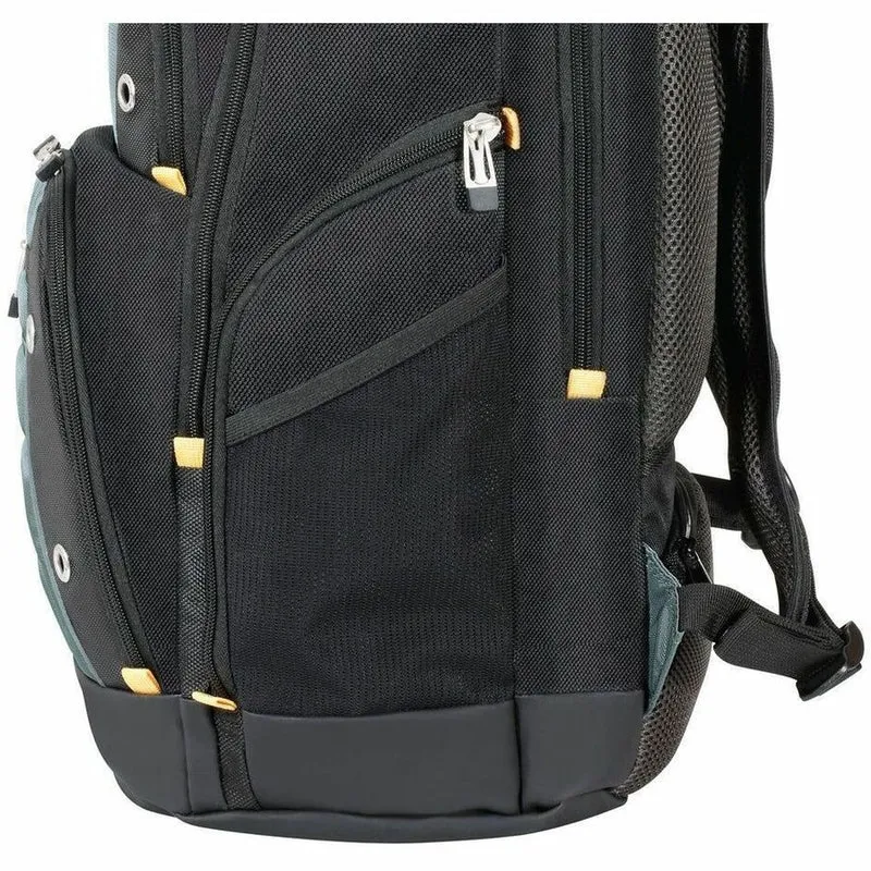 Étui de transport robuste Targus Drifter II TSB239US (sac à dos) pour ordinateur portable 17 pouces - Noir/Gris - Conforme à la norme TAA TSB239US