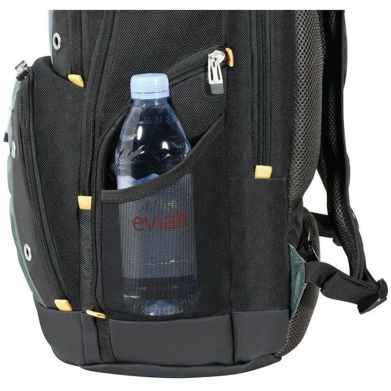 Étui de transport robuste Targus Drifter II TSB239US (sac à dos) pour ordinateur portable 17 pouces - Noir/Gris - Conforme à la norme TAA TSB239US