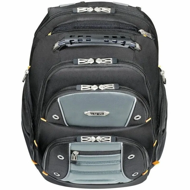 Étui de transport robuste Targus Drifter II TSB239US (sac à dos) pour ordinateur portable 17 pouces - Noir/Gris - Conforme à la norme TAA TSB239US