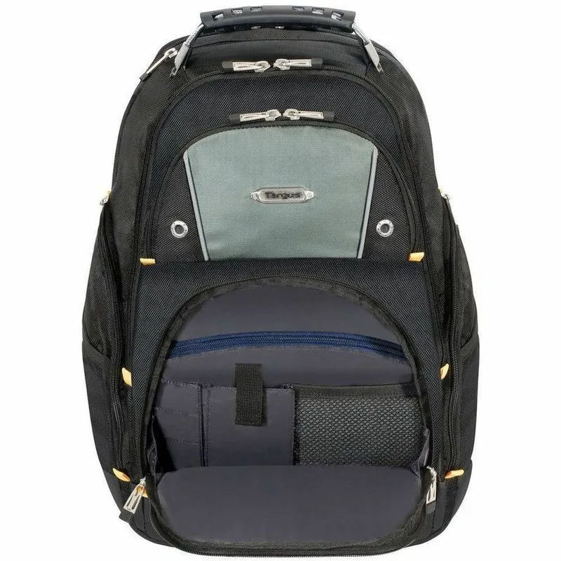 Étui de transport robuste Targus Drifter II TSB239US (sac à dos) pour ordinateur portable 17 pouces - Noir/Gris - Conforme à la norme TAA TSB239US
