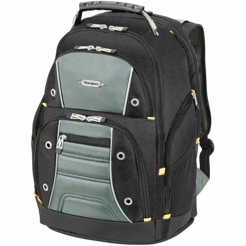 Étui de transport robuste Targus Drifter II TSB239US (sac à dos) pour ordinateur portable 17 pouces - Noir/Gris - Conforme à la norme TAA TSB239US