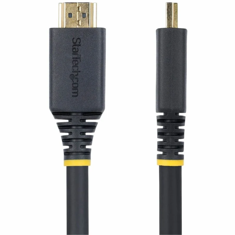Câble HDMI haute vitesse certifié StarTech.com de 20 m (6 pi), 4K 60 Hz/1440p 144 Hz, 18 Gbit/s, cordon HDMI 2.0 UHD, gaine TPE HDMI2-CABLE-4K60-20F