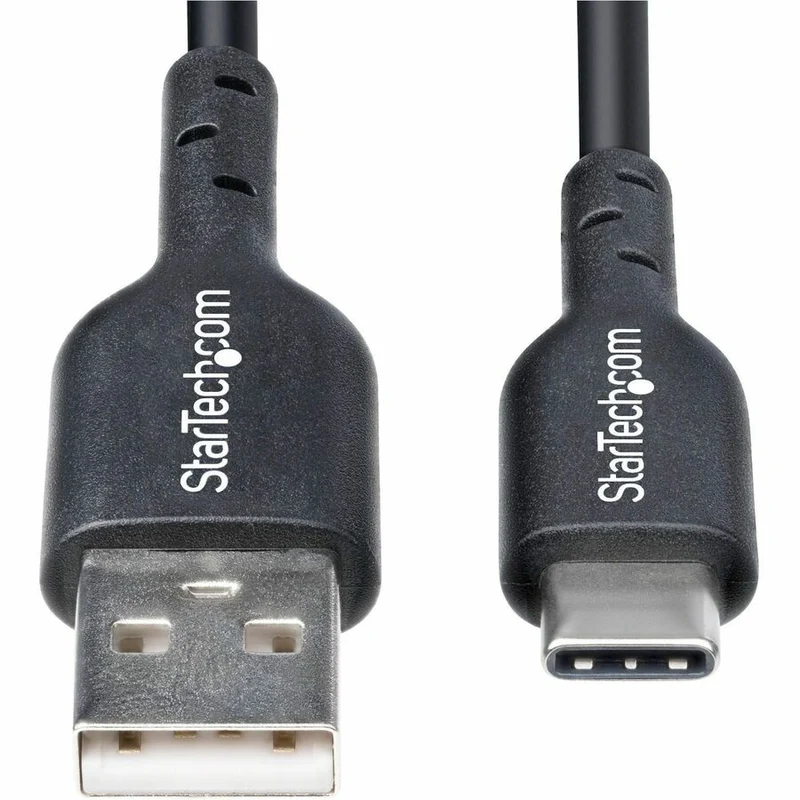 Câble de charge USB-A vers USB-C StarTech.com de 91 cm (3 pi), charge et synchronisation, 3 A, USB 2.0, gaine TPE - Noir - USB2AC3FBKE
