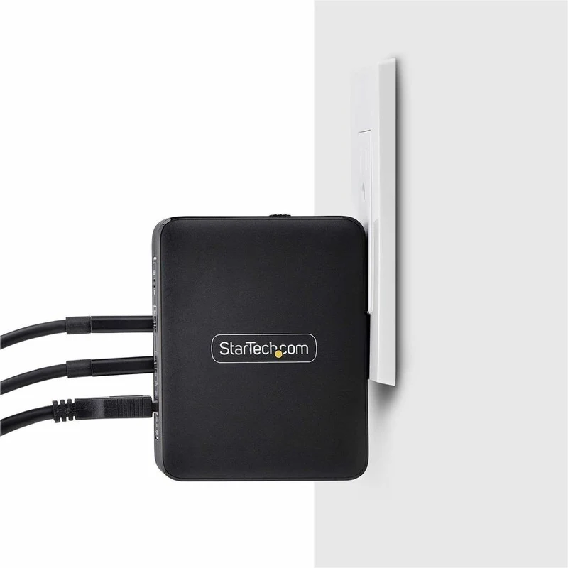 Chargeur mural USB-C 140 W StarTech.com, 3 ports USB-C/1 port USB-A, adaptateur secteur portable GaN PD 3.1 pour MacBook Pro/Max/Dell XPS/Inspiron/Precision 3114GCN-WALL-CHARGER