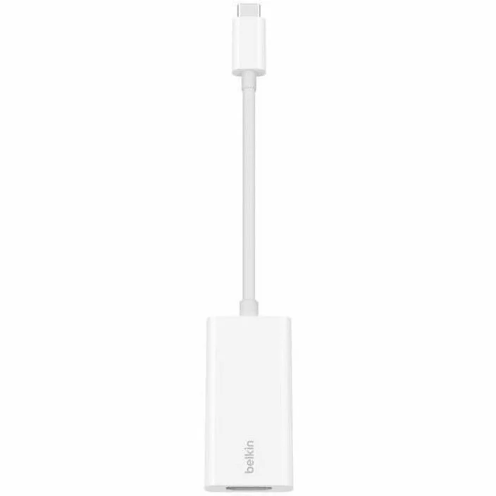 Adaptateur audio/vidéo Belkin USB-C (M) vers HDMI (F) - Compatible Dolby Vision - 4K à 60 Hz - Câble adaptateur - Blanc F2CU038DSWHTAPL