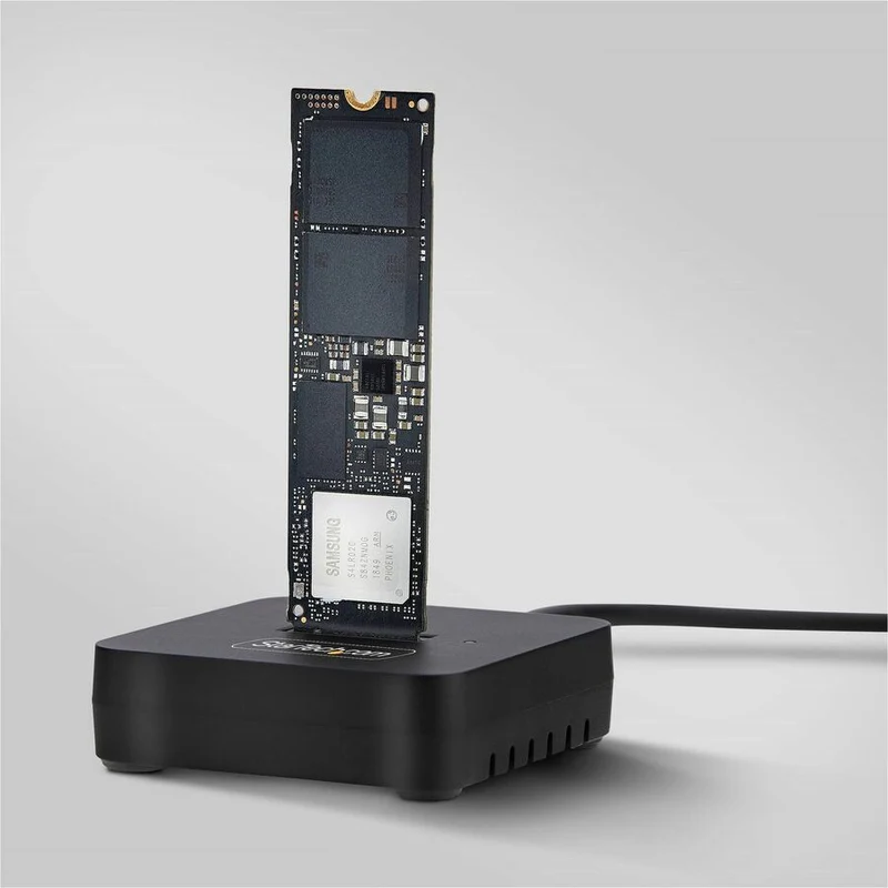 Adaptateur StarTech USB-C/USB-A vers station d'accueil M.2 NVMe, 10 Gbit/s, lecteur SSD M.2 NVMe externe sans outil, connecteur B+M/M (1USB3-NVME-DOCK)