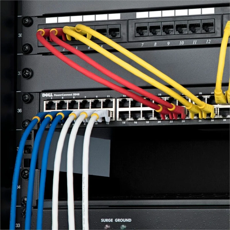 StarTech.com Câble Ethernet CAT1a de 6 m, noir, faible fumée, sans halogène (LSZH), 10 GbE, 100 W PoE S/FTP, cordon de brassage réseau RJ-45 sans accroc NLBK-1F-CAT6A-PATCH
