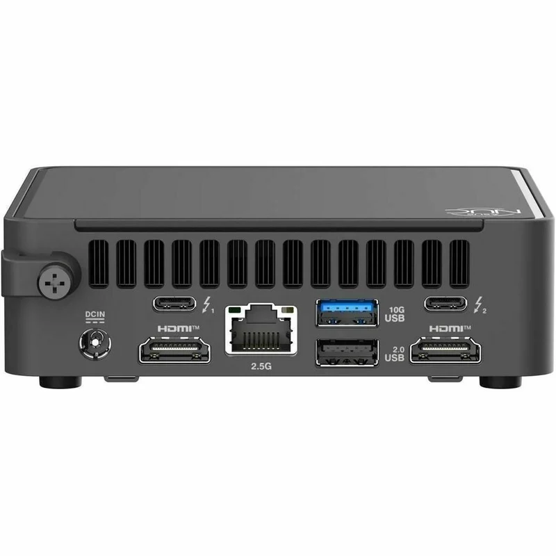Ordinateur de bureau Asus NUC 15 Pro - Intel Core 7 240H - 16 Go - SSD 512 Go - Mini PC - Noir RNUC15CRKC7063C1