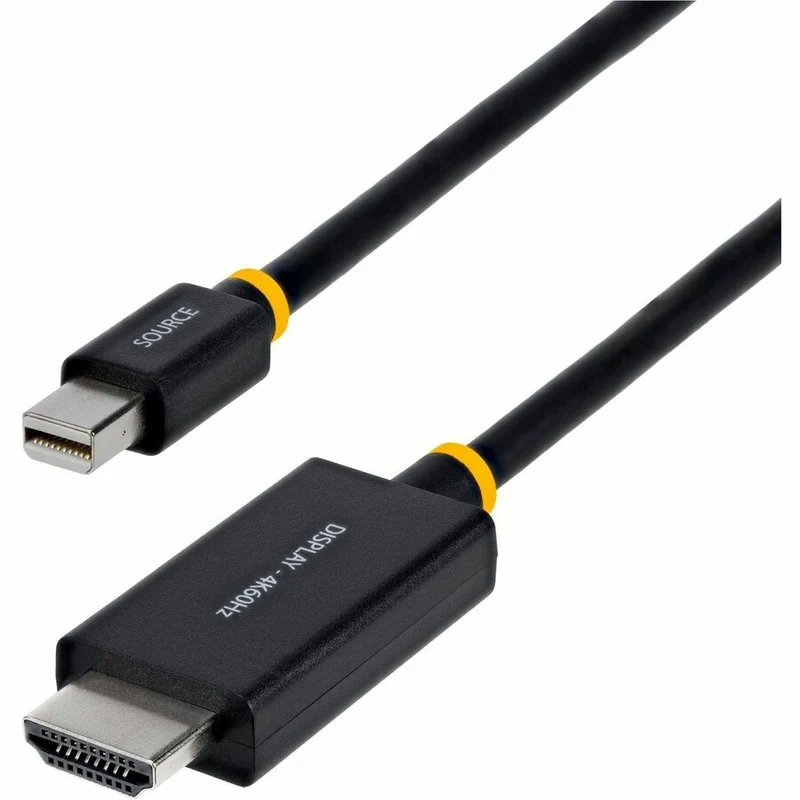 Câble adaptateur StarTech Mini DisplayPort vers HDMI de 91 cm (3 pi), 4K 60 Hz avec HBR3/HDCP 2.3/DPCP, convertisseur vidéo actif MDP vers HDMI 2.0 3F-MDP-HDMI2-4K60