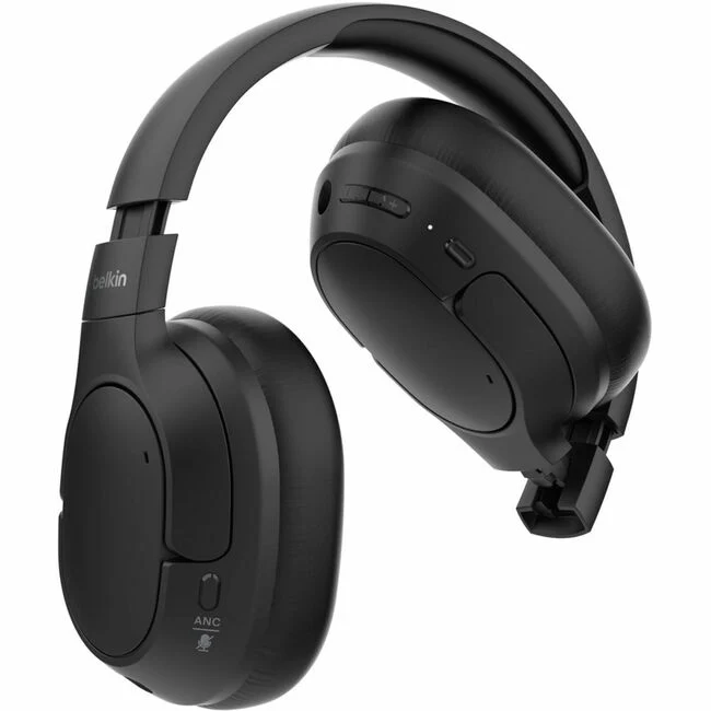 Casque antibruit supra-auriculaire Belkin SoundForm Isolate AUD008fqBK