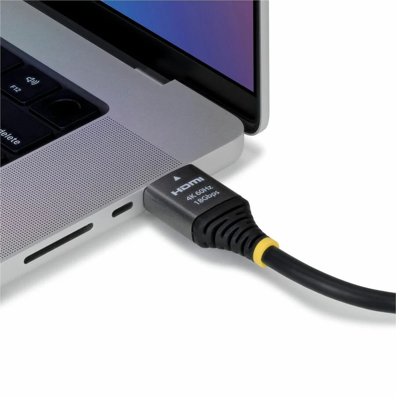 Câble HDMI haute vitesse certifié Premium StarTech de 91 cm (3 pi), 4K 60 Hz/1440p 144 Hz, câble HDMI 2.0 haute flexibilité avec HDR10/ARC, 18 Gbit/s HDMMV3F