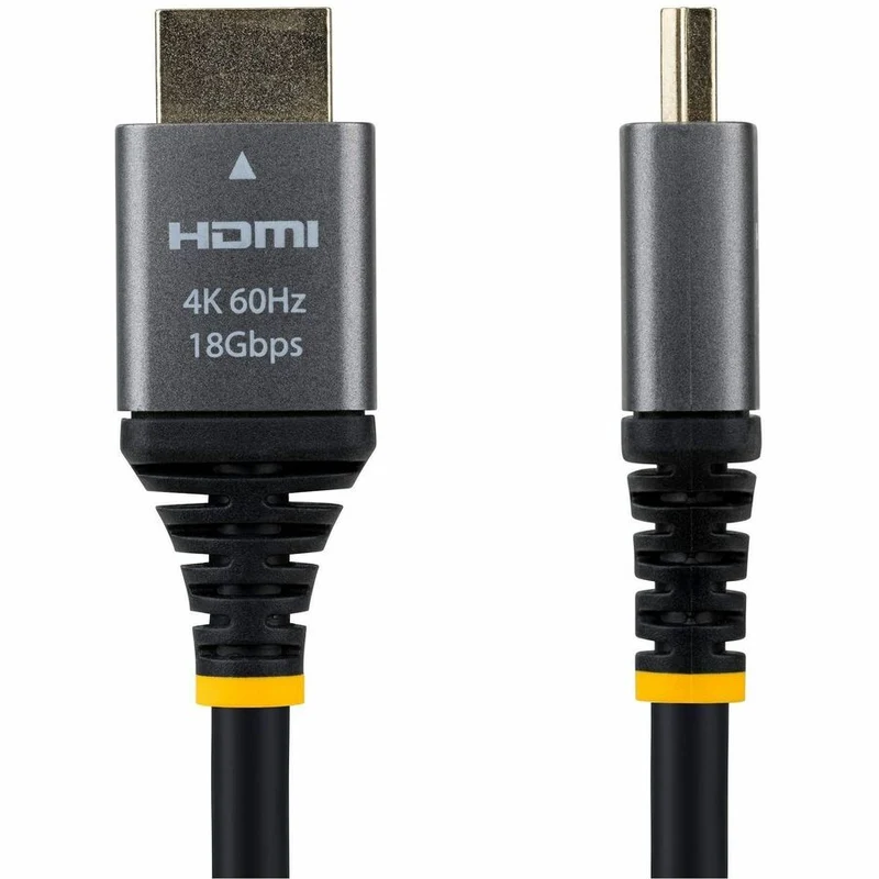 Câble HDMI haute vitesse certifié Premium StarTech de 91 cm (3 pi), 4K 60 Hz/1440p 144 Hz, câble HDMI 2.0 haute flexibilité avec HDR10/ARC, 18 Gbit/s HDMMV3F