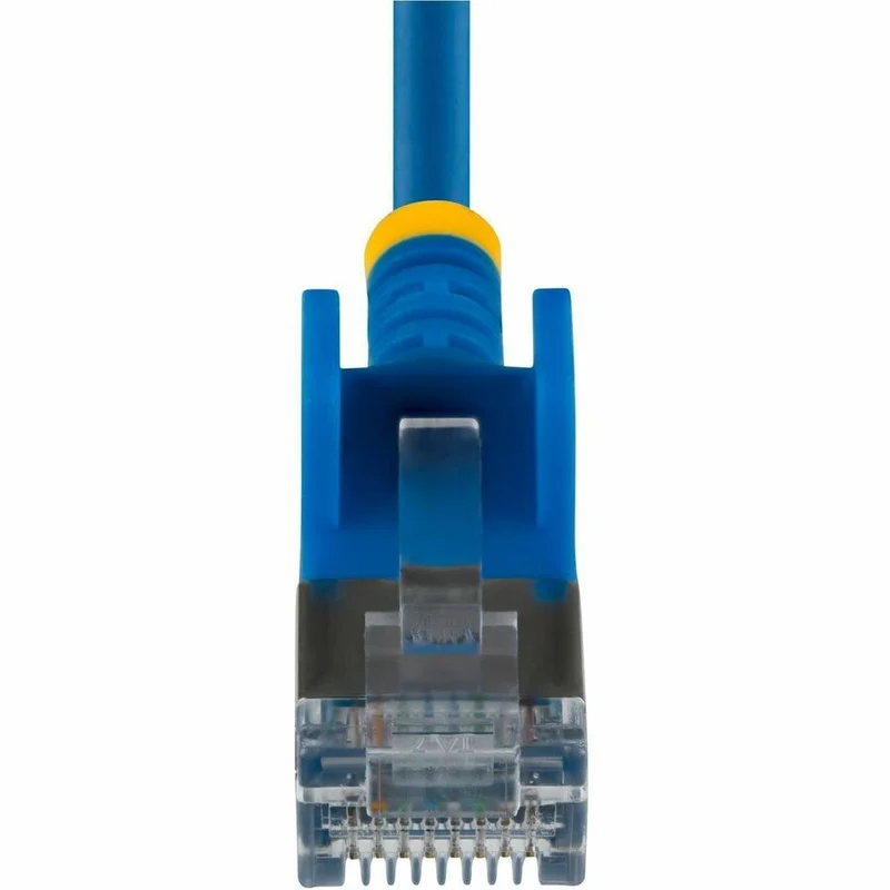 Câble Ethernet CAT6a ultra-mince bleu StarTech de 3 m (10 pi), sans accrocs, fil de cuivre nu FTP, cordon de brassage RJ45 fin 34 AWG N6APATSTP34BLS-10FT