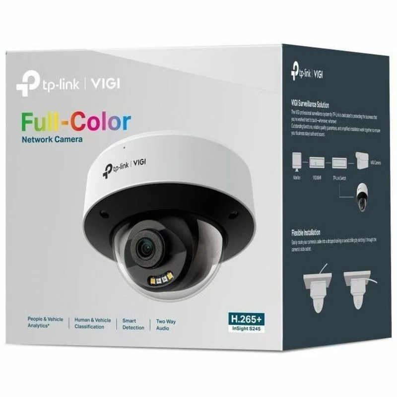 Caméra réseau dôme couleur TP-Link VIGI INSIGHT S245 (2.8 mm) - VIGI 4 MP InSight S245-2.8 mm