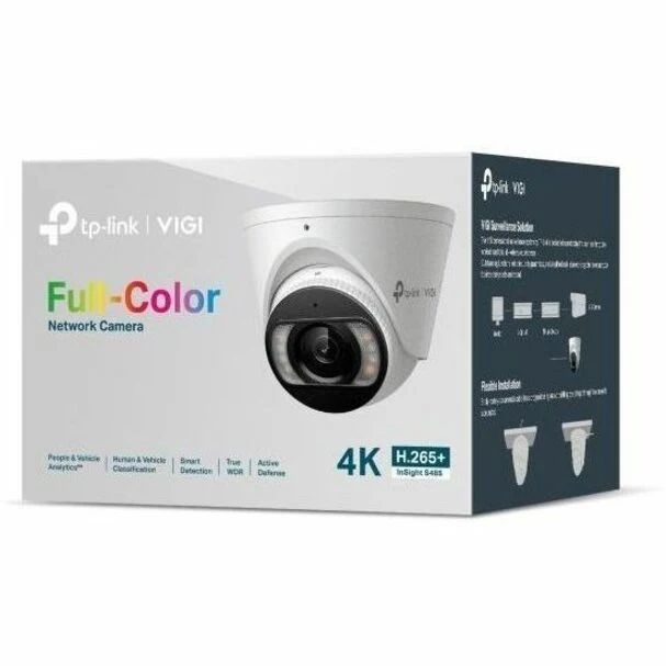 Caméra réseau TP-Link S485 8 mégapixels 4K - Couleur - Tourelle INSIGHT S485 (4 mm)