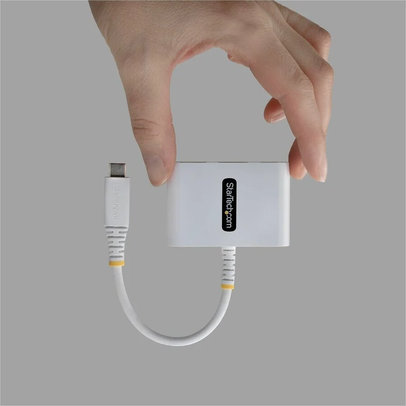 Adaptateur multiport StarTech USB-C vers HDMI avec charge rapide PD 140 W, HDMI 4K 60 Hz, hub USB 5 Gbit/s, mini station d'accueil 168 W - USBC - MULTIPORT