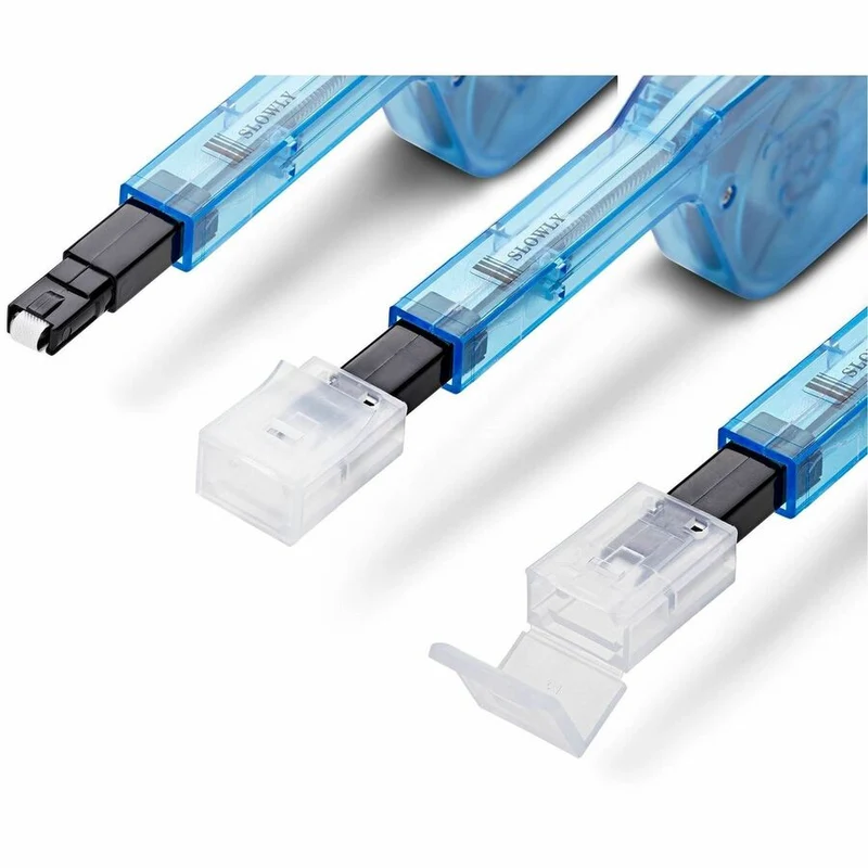 Stylo de nettoyage de fibres optiques StarTech, nettoyeur de fibres MPO pour ports MPO/MTP, nettoyeur de connecteurs de fibres, stylo de nettoyage de fibres optiques FOCPENMPO
