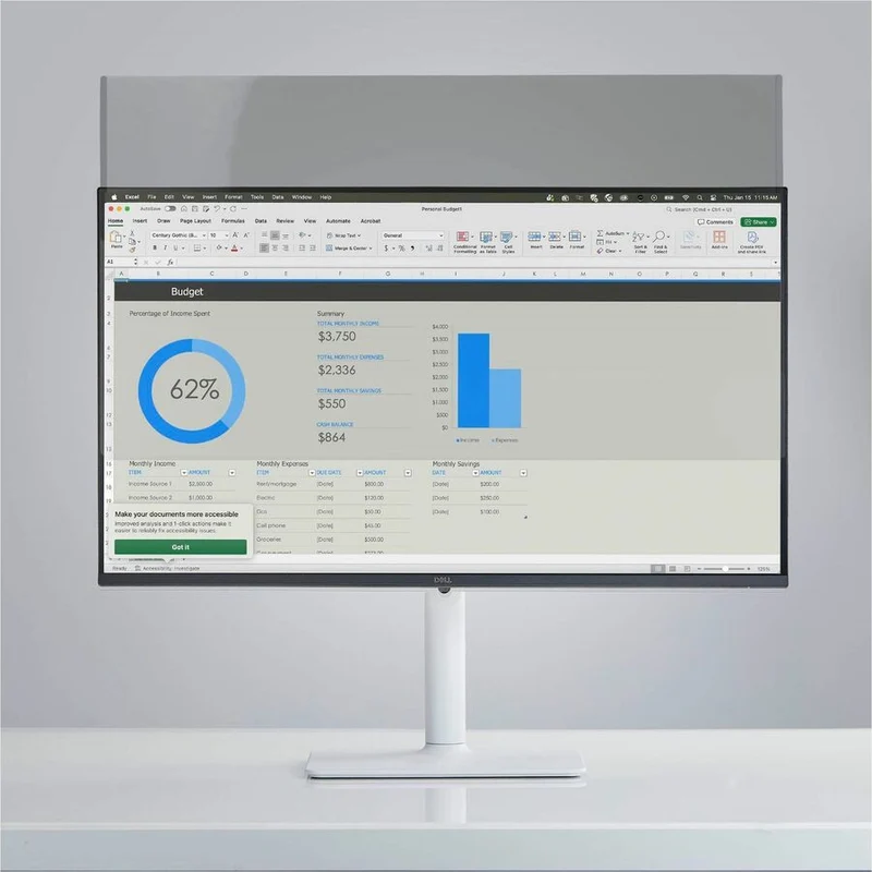 Filtre de confidentialité magnétique StarTech pour écran 24 pouces, protection d'écran anti-lumière bleue, format 16:10, finition mate/brillante, TAA 24M61-PRIVACY-SCREEN