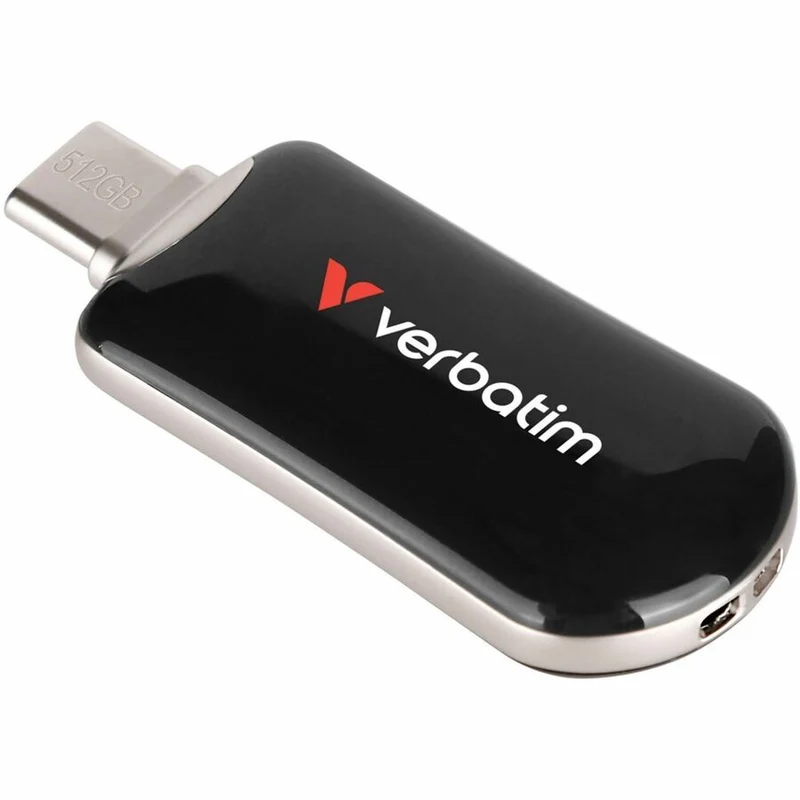 Clé USB-C Verbatim Plectra 512 Go - Noire 30227