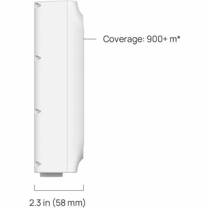 Point d'accès sans fil double bande Wi-Fi 6 IEEE 802.11 a/b/g/n/ac/ax/k/v/r 3 Gbit/s - Intérieur/Extérieur TP-Link EAP650 D30-OUTDOOR