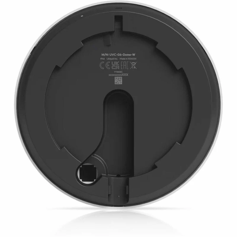 Caméra réseau Ubiquiti UVC-G6-DOME 8 Mégapixels 4K - Couleur - Dôme - Blanc UVC-G6-Dome-W