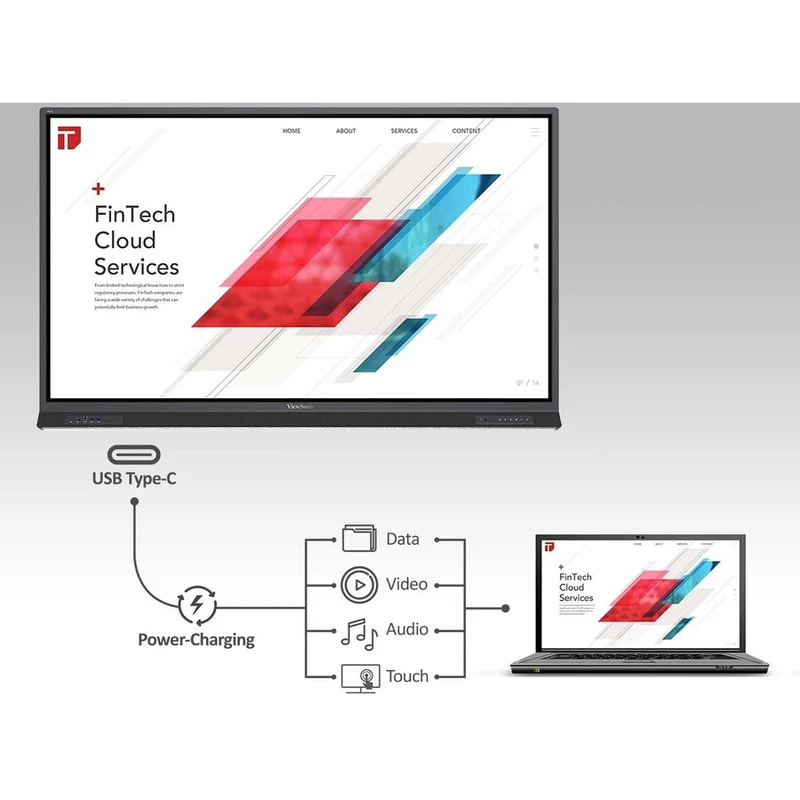 Écran de collaboration ViewSonic ViewBoard IFP8652-1C