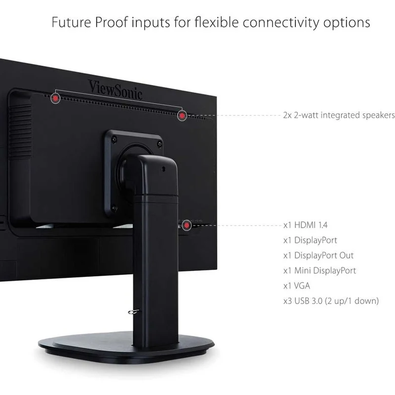 Moniteur LCD LED Full HD 22 pouces ViewSonic VG2249 - 16:9 - Noir VG2249
