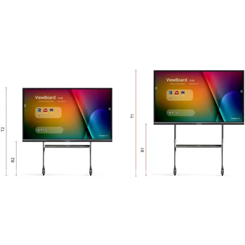 Chariot de rangement fin ViewSonic VB-STND-005
