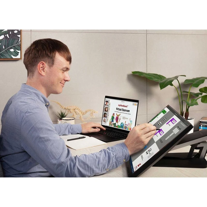 Moniteur tactile LCD ViewSonic ViewBoard ID2455 de 24 pouces (40,6 cm) - Format 16:9 - Temps de réponse : 6 ms (ID2455)