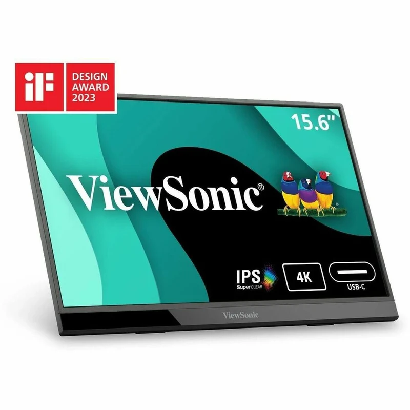 Moniteur de jeu LED ViewSonic VX1655-4K 16 pouces (4 cm) - Format 16:9 - Noir VX1655-4K