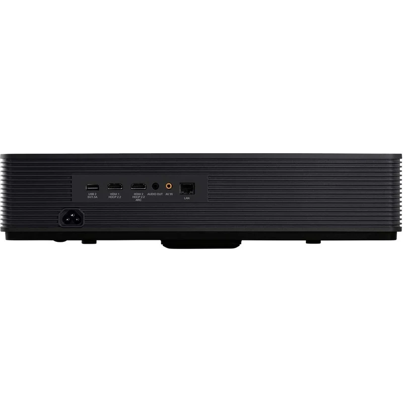 Projecteur laser 4K UHD à ultra-courte focale ViewSonic X2000B-4K avec 2000 lumens, connectivité Wi-Fi, couleurs cinématographiques et compatibilité avec les pistes audio Dolby et DTS pour home cinéma X2000B-4K