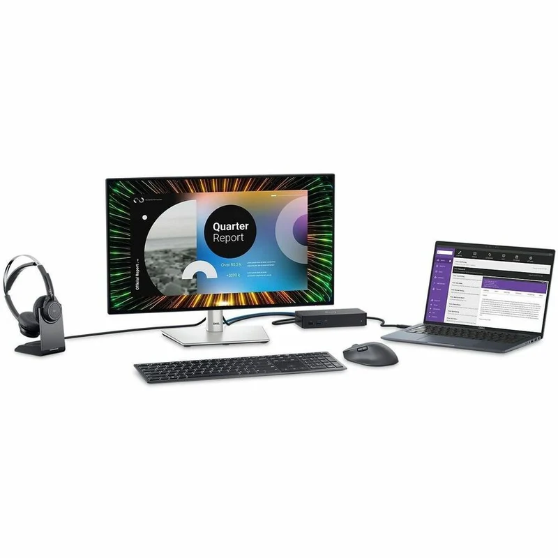 Moniteur LED Full HD Dell UltraSharp U2424H 24 pouces - Format 16:9 - Argent DELL-U2424H