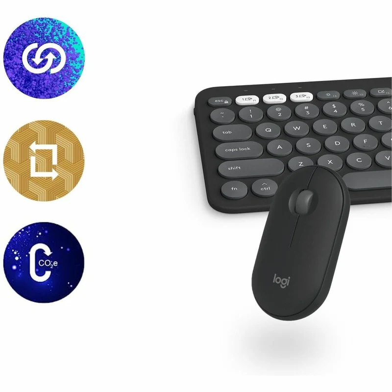 Logitech Pebble 2 Combo Clavier et souris sans fil pour Mac 920-012200