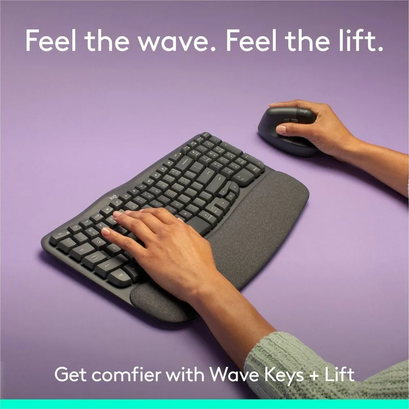 Logitech Wave Keys and Lift Combo 920-013610