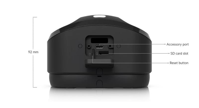 Caméra Ubiquiti G6 180 noire